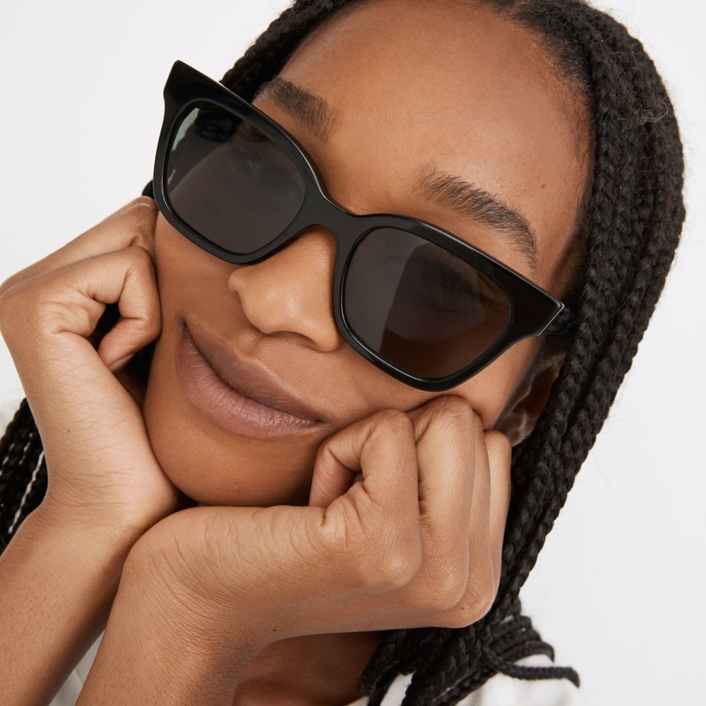 Madewell Pierport Sunglasses in Dark Orange 🍊